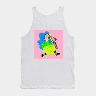 Music 48 (Style:1) Tank Top